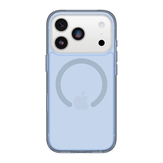 iPhone 17 Pro Otterbox Symmetry Clear w/MagSafe + Camera Control Case - Blue Bliss - 15-14843