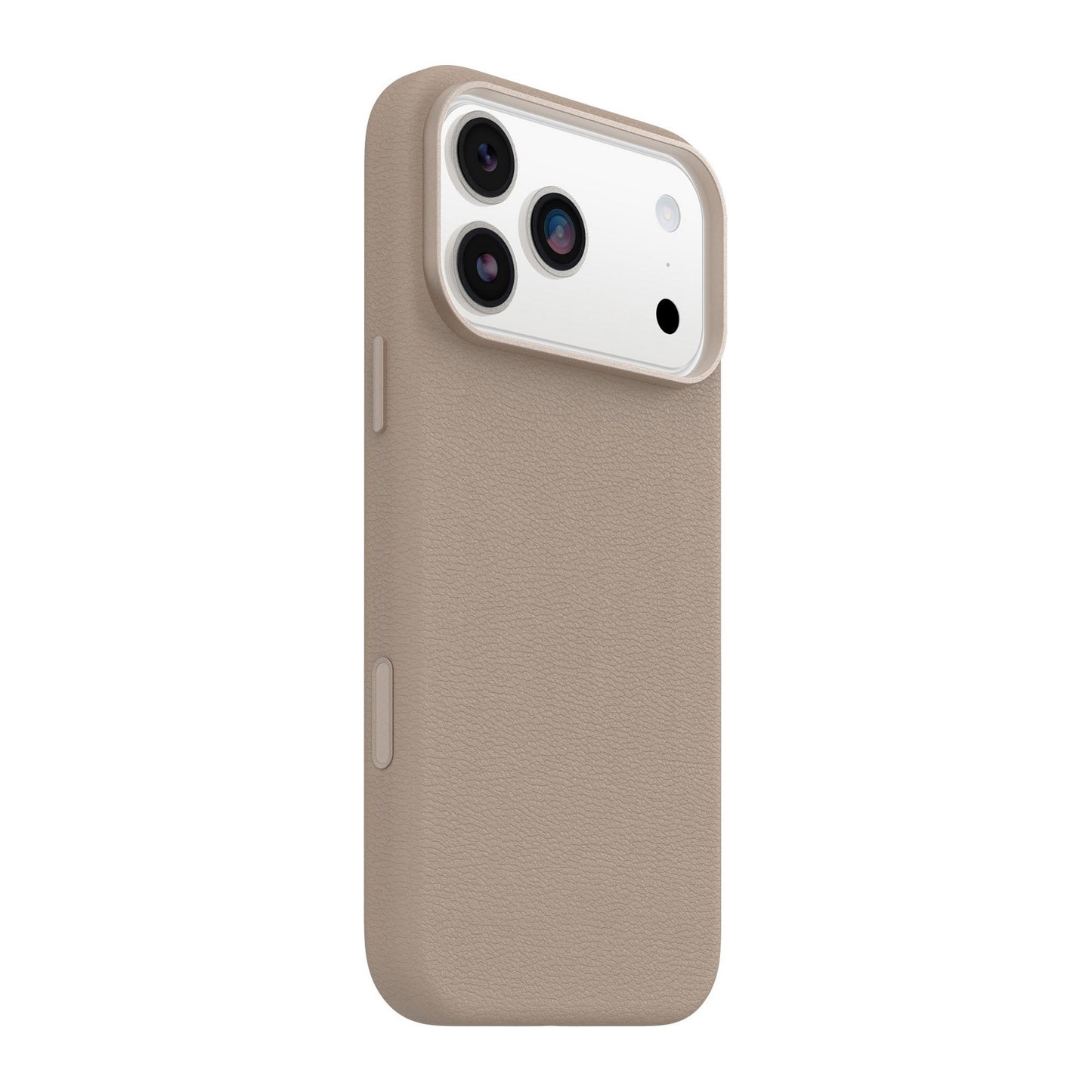 iPhone 17 Pro Max Otterbox Symmetry Cactus Leather w/MagSafe + Camera Control Case - Grey Comfort - 15-14864