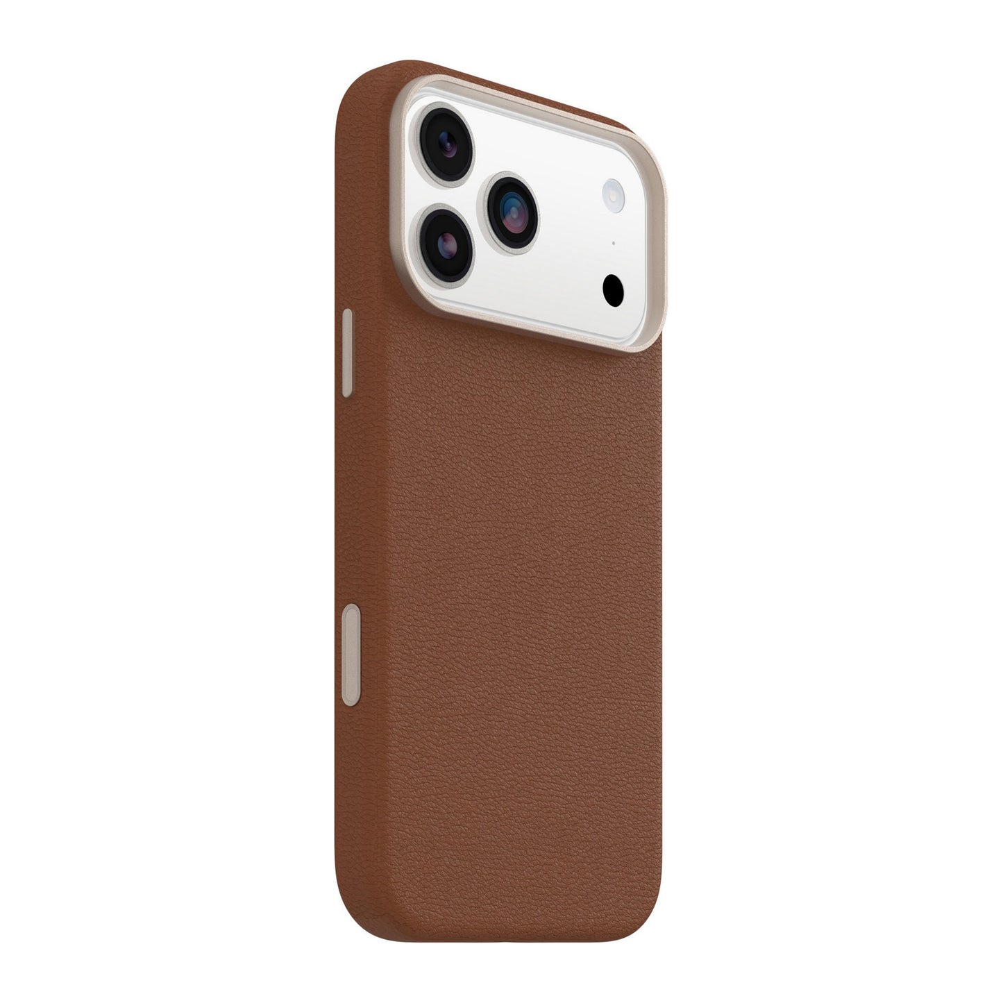 iPhone 17 Pro Max Otterbox Symmetry Cactus Leather w/MagSafe + Camera Control Case - Desert Saddle - 15-14865
