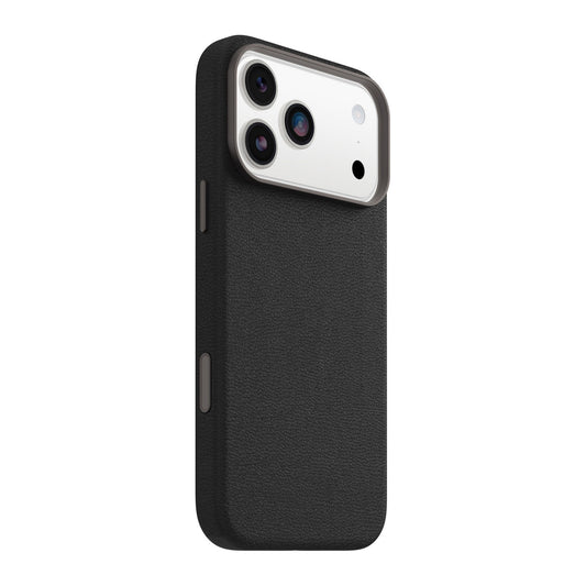 iPhone 17 Pro Max Otterbox Symmetry Cactus Leather w/MagSafe + Camera Control Case - Noir Ash - 15-14866