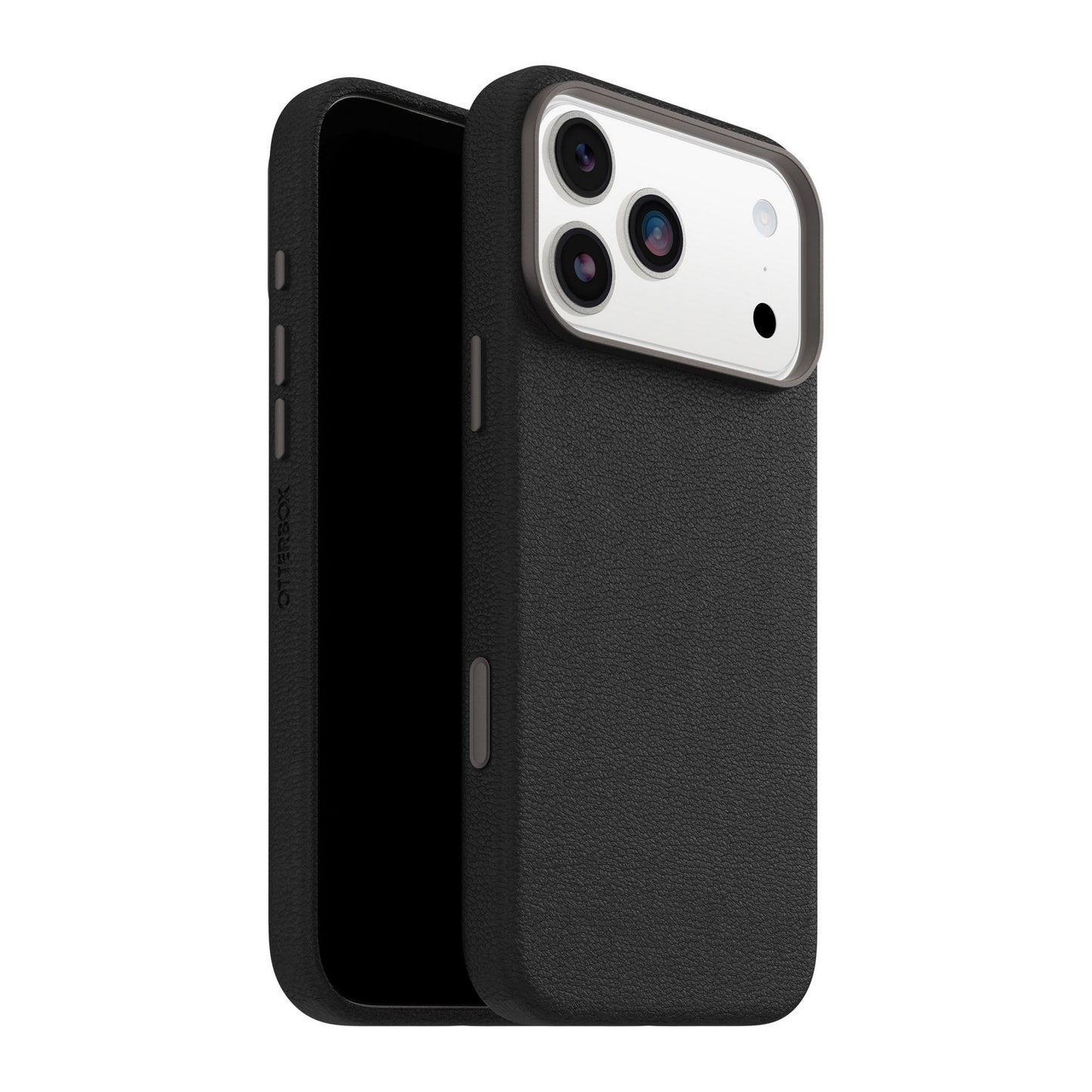 iPhone 17 Pro Max Otterbox Symmetry Cactus Leather w/MagSafe + Camera Control Case - Noir Ash - 15-14866
