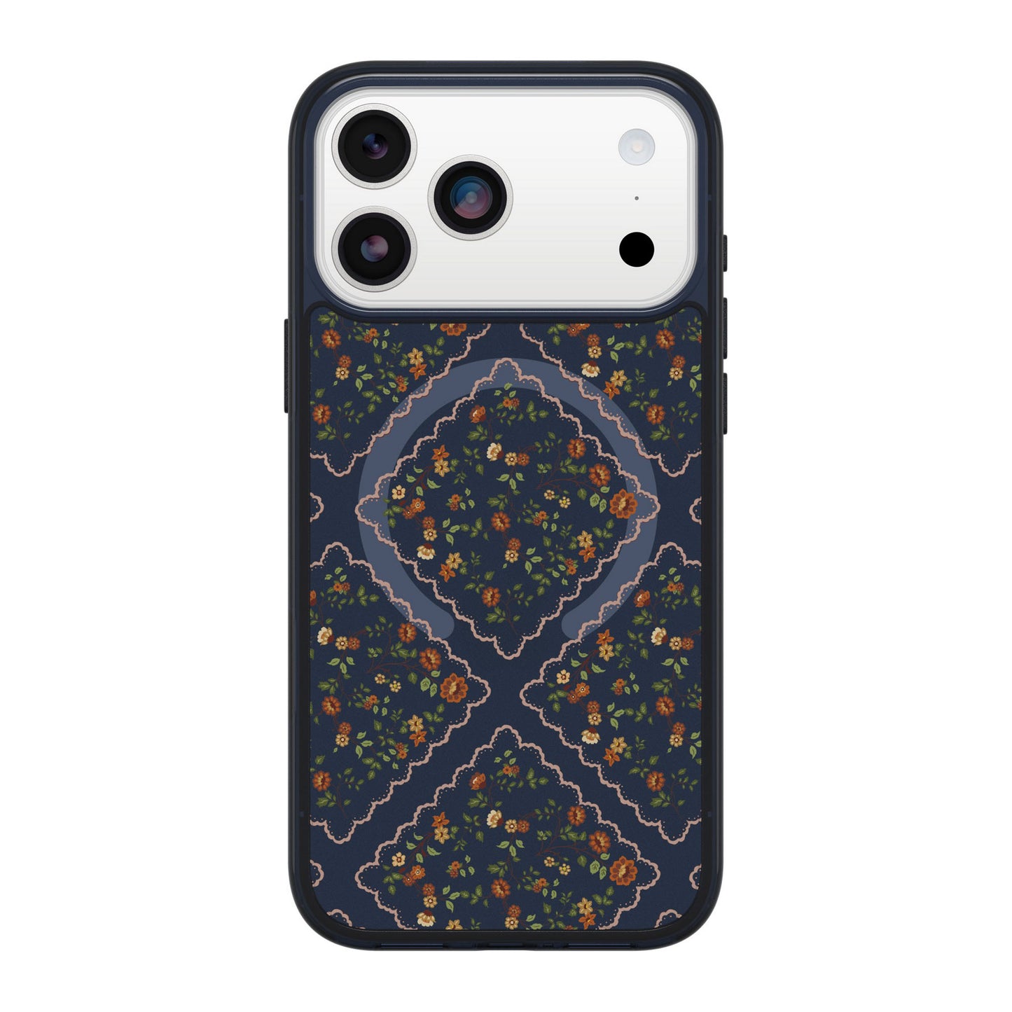 iPhone 17 Pro Max Otterbox Symmetry w/MagSafe + Camera Control Case - Floral Romance - 15-14871