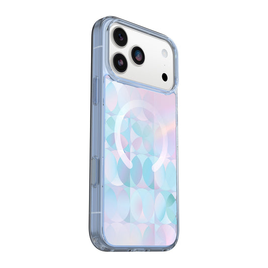 iPhone 17 Pro Max Otterbox Symmetry Clear w/MagSafe + Camera Control Case - Opal Prism - 15-14874