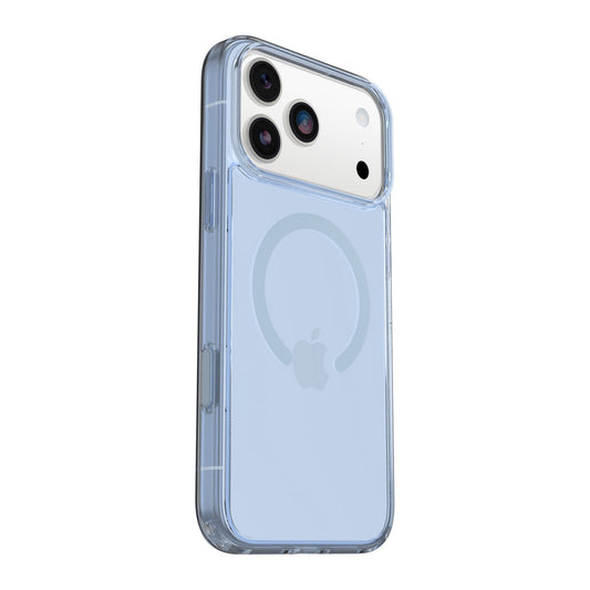 iPhone 17 Pro Max Otterbox Symmetry Clear w/MagSafe + Camera Control Case - Blue Bliss - 15-14876