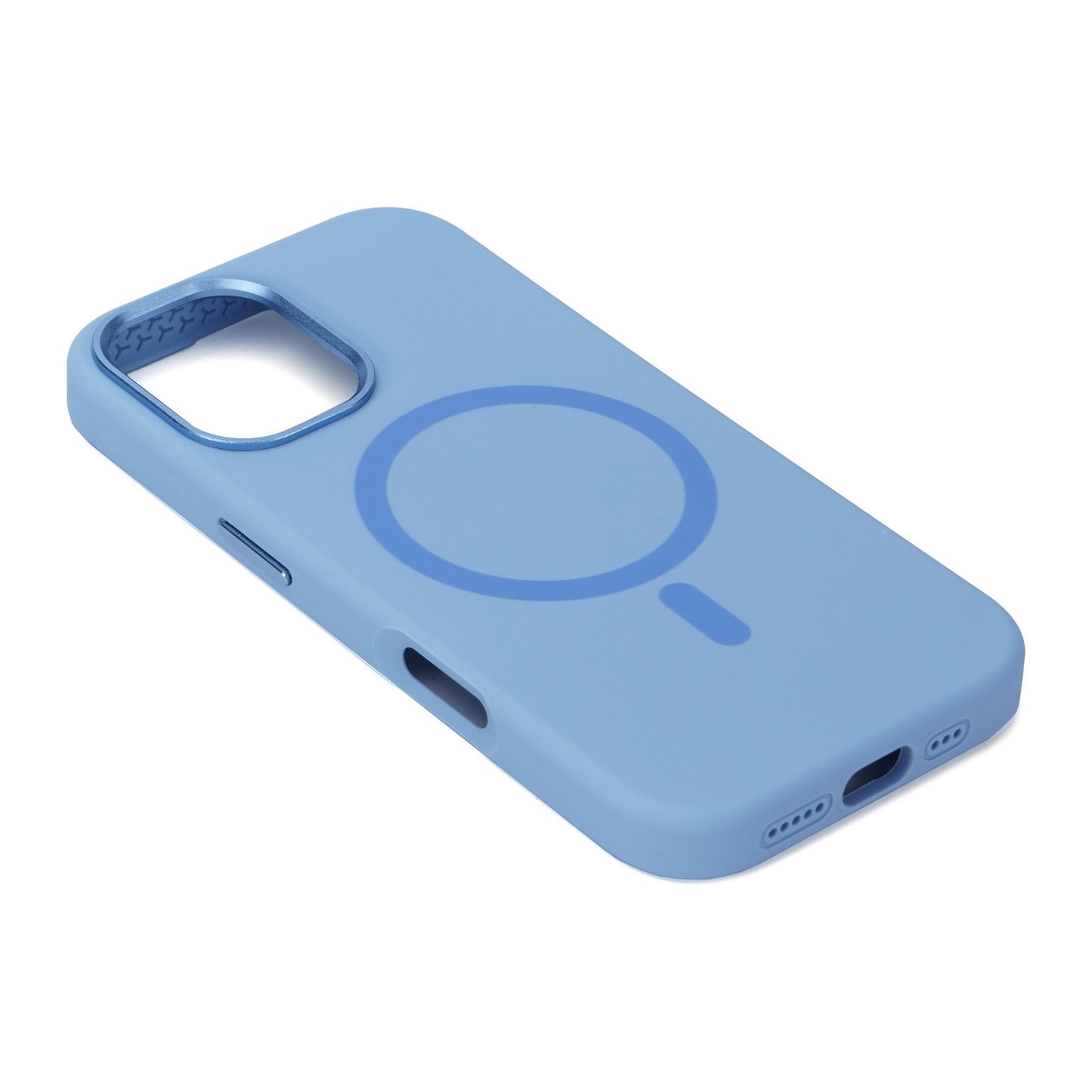 iPhone 17 SPECTRUM Pro Slim Silicone MagSafe Case - Blue - 15-14896