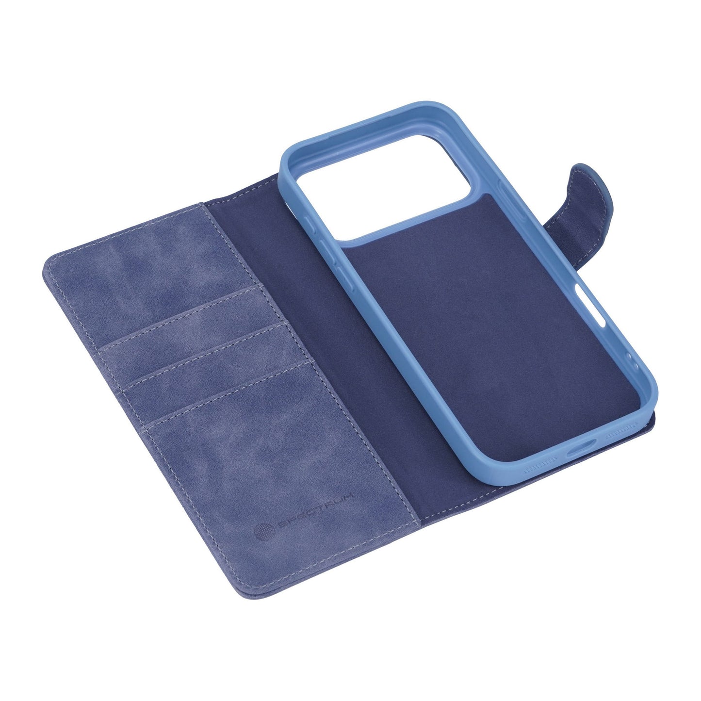 iPhone 17 Pro Max SPECTRUM Folio Slim Detachable 2-1 Wallet Case - Blue - 15-14920