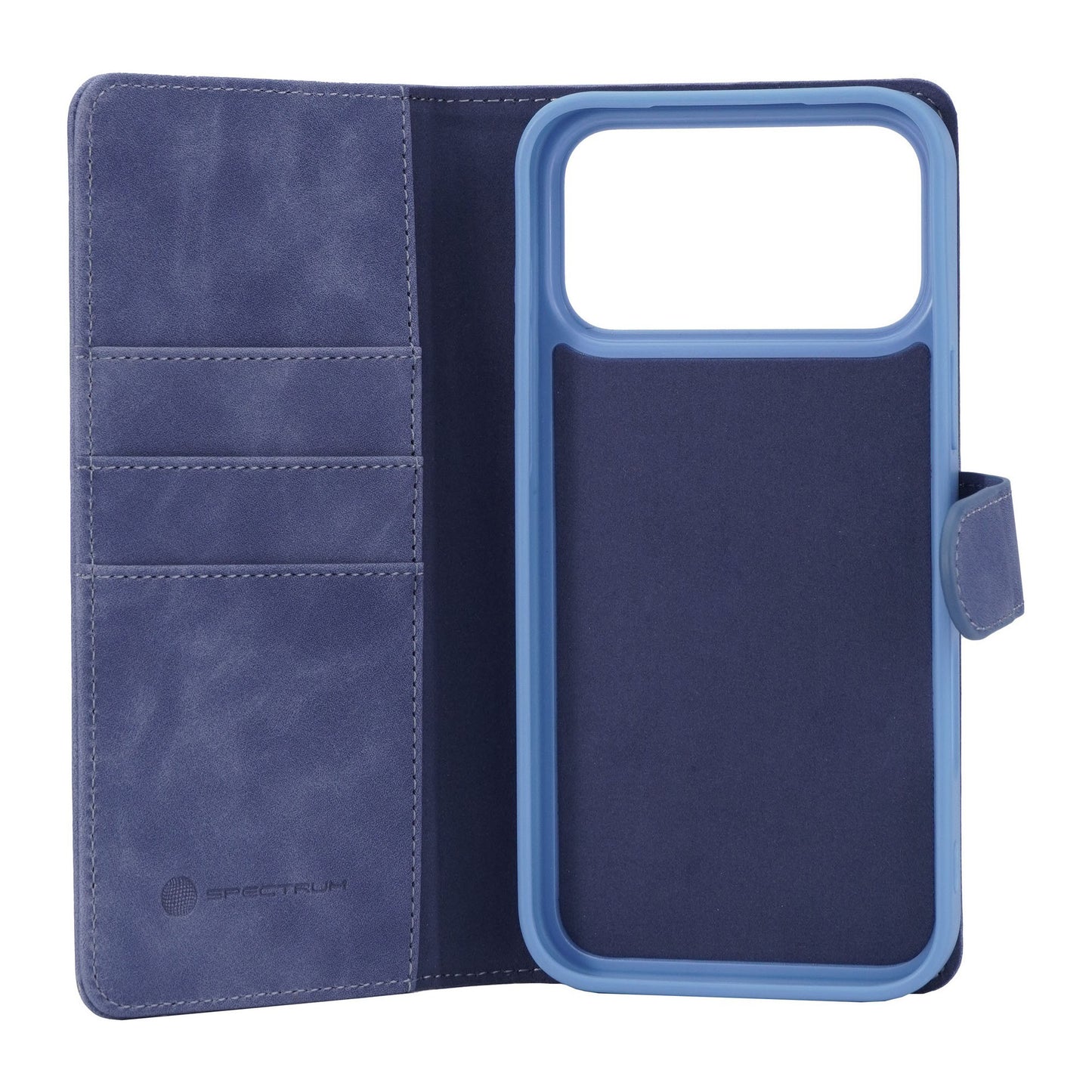 iPhone 17 Pro Max SPECTRUM Folio Slim Detachable 2-1 Wallet Case - Blue - 15-14920