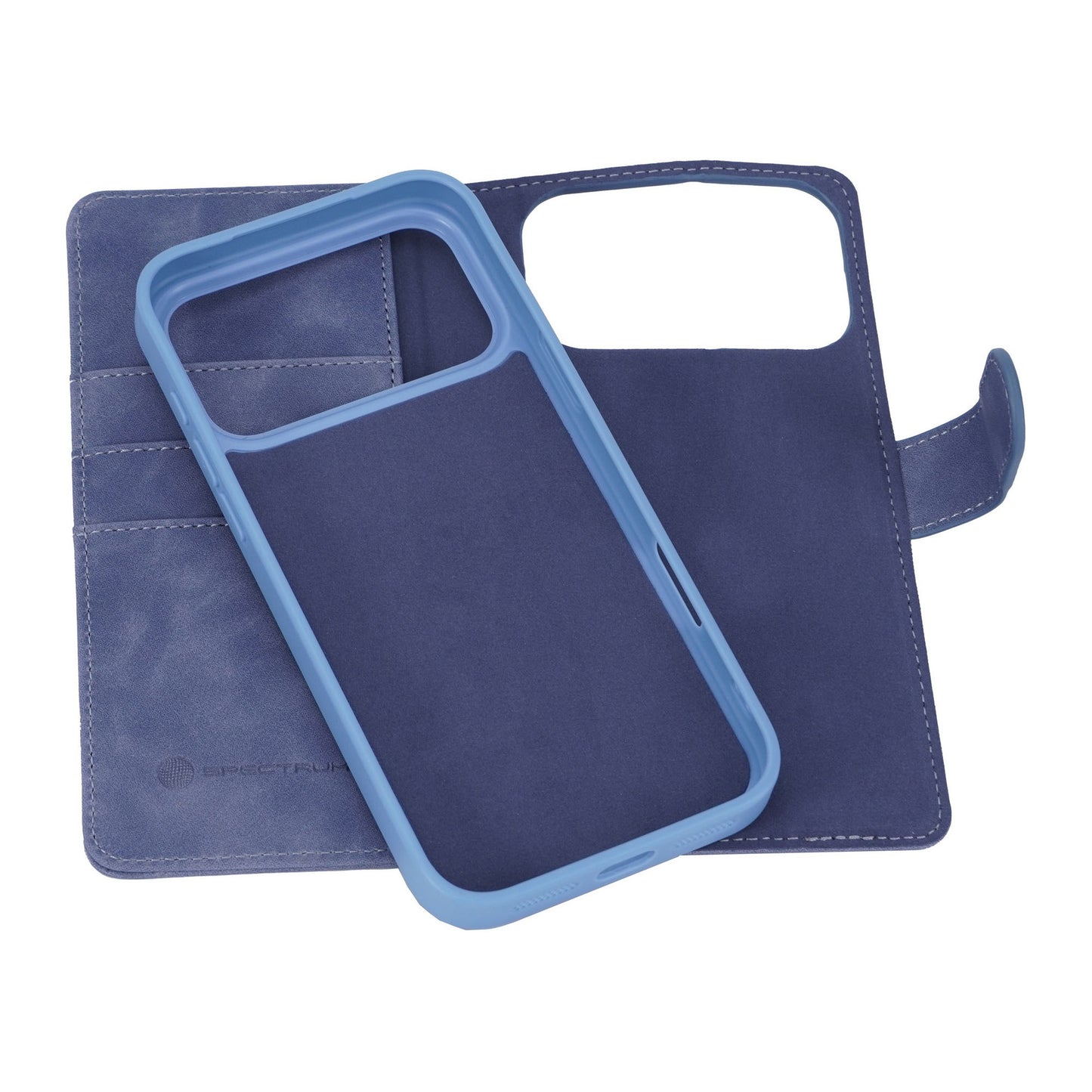 iPhone 17 Pro Max SPECTRUM Folio Slim Detachable 2-1 Wallet Case - Blue - 15-14920