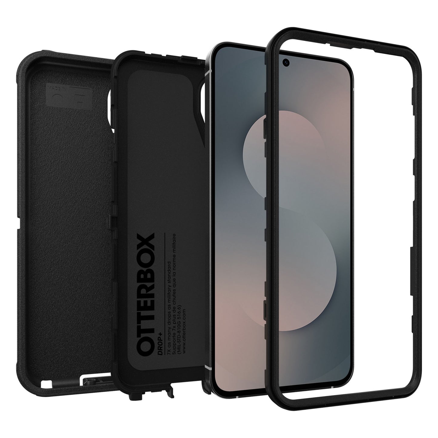 Samsung Galaxy S25 FE Otterbox Defender Pro Case - Black - 15-14941