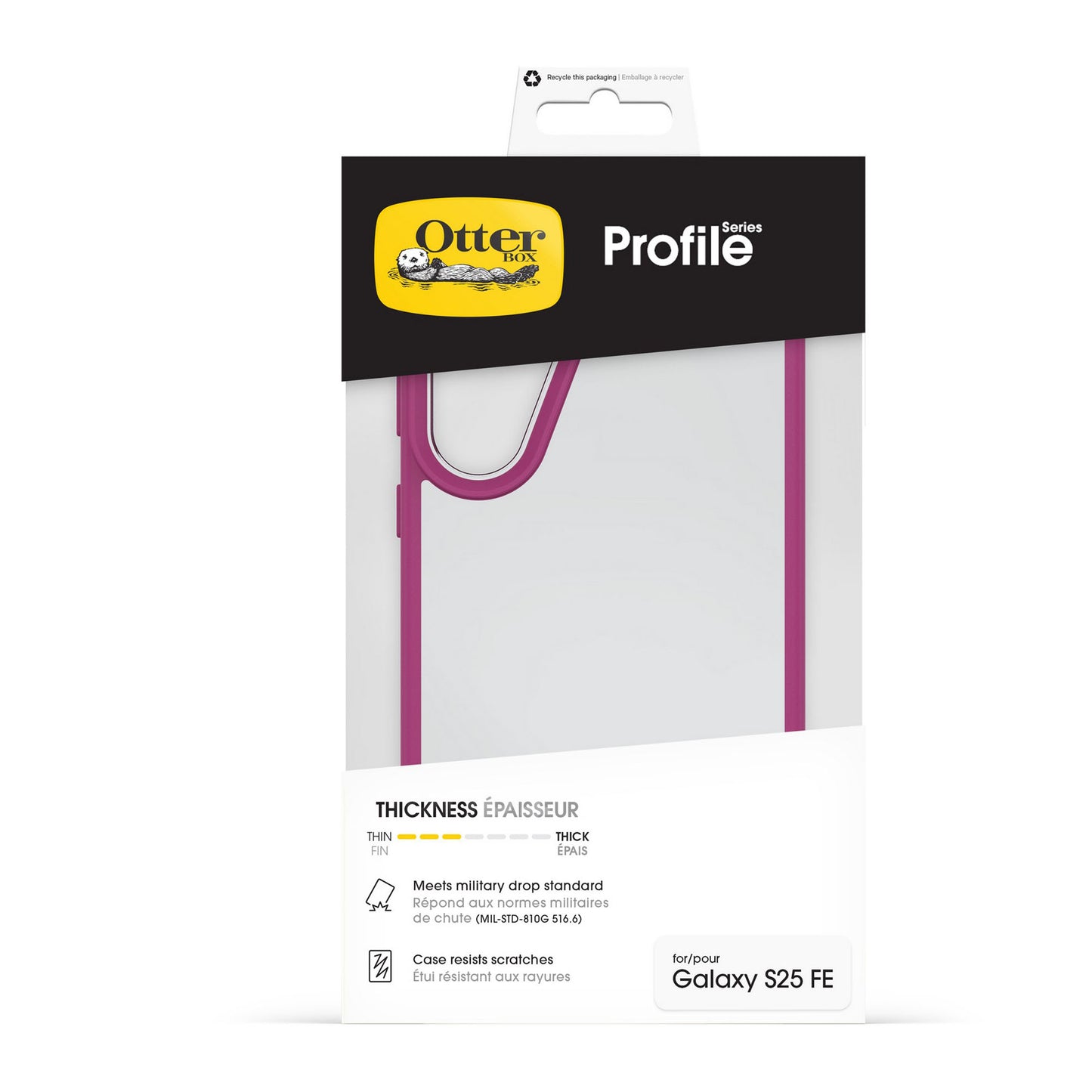 Samsung Galaxy S25 FE Otterbox Profile Case - Pink Awakening - 15-14945