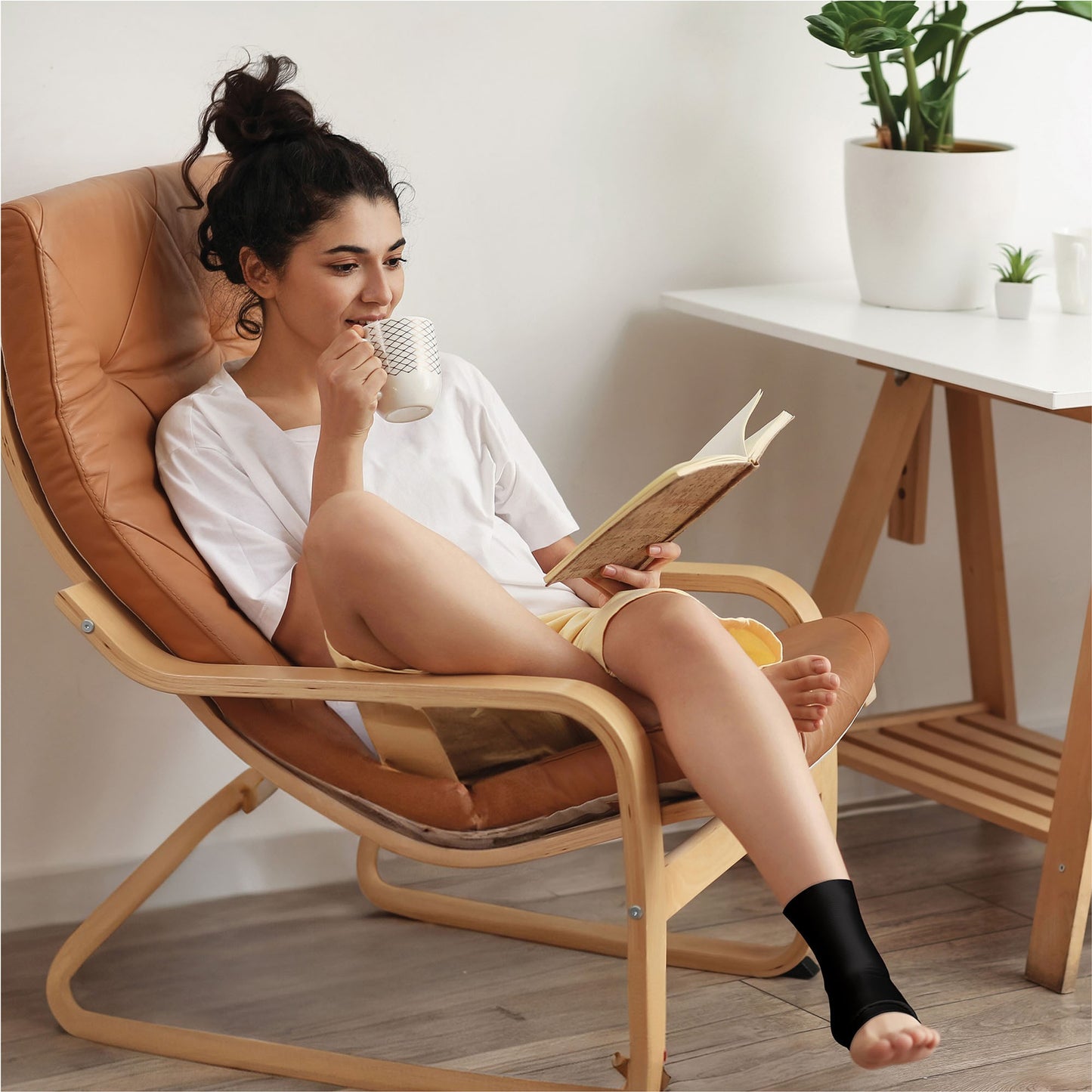 Homedics Gel Compression Sleeve - Ankle - 15-14961