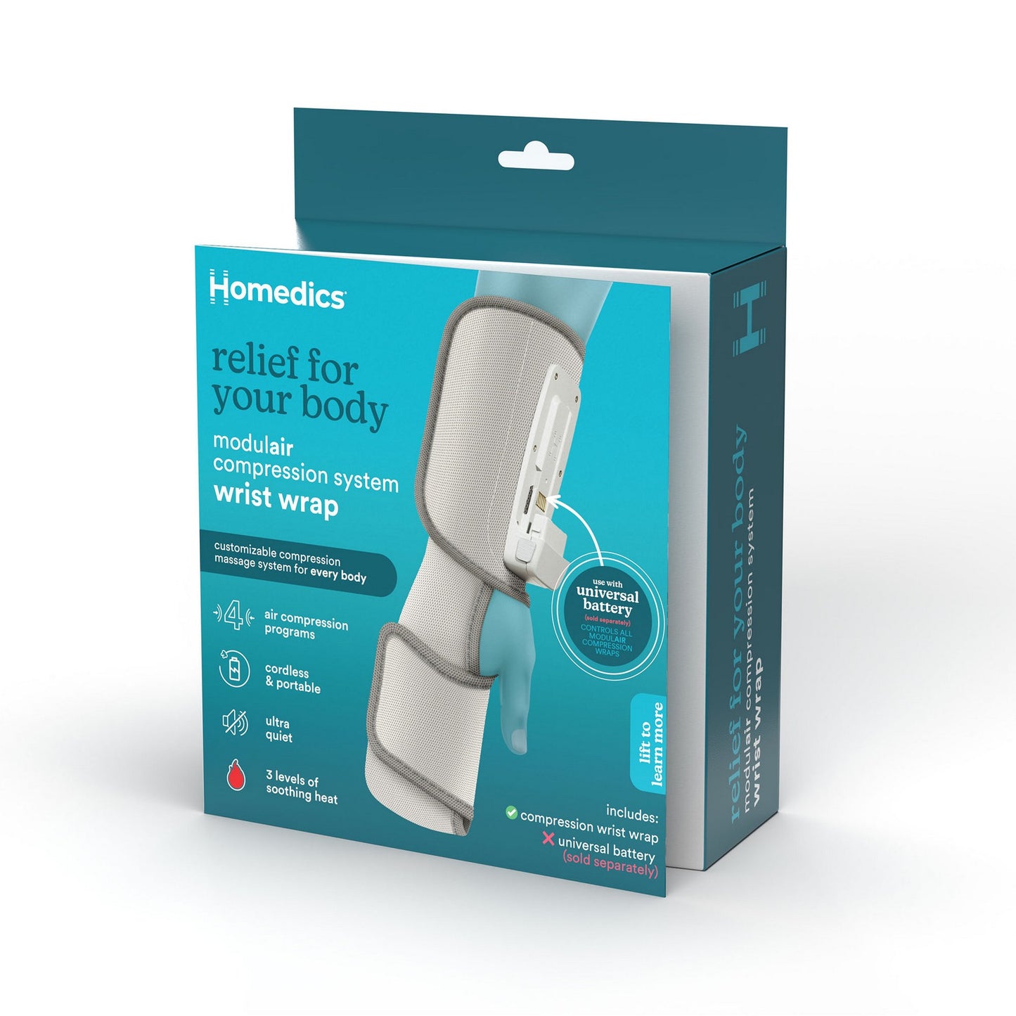 Homedics Modulair Hand Sleeve + Battery - 15-14979