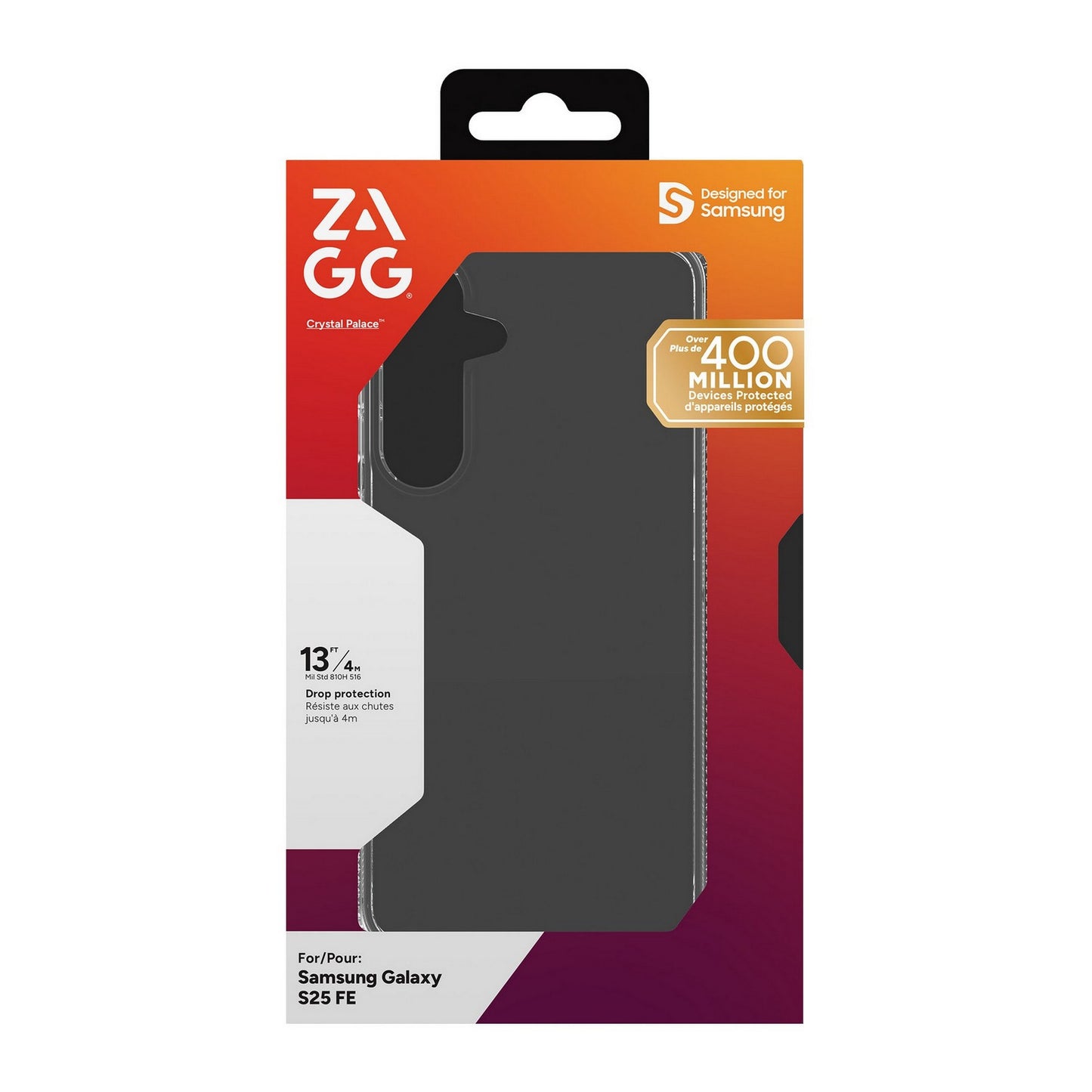 Samsung Galaxy S25 FE ZAGG Graphene Crystal Palace Case - Clear - 15-14984