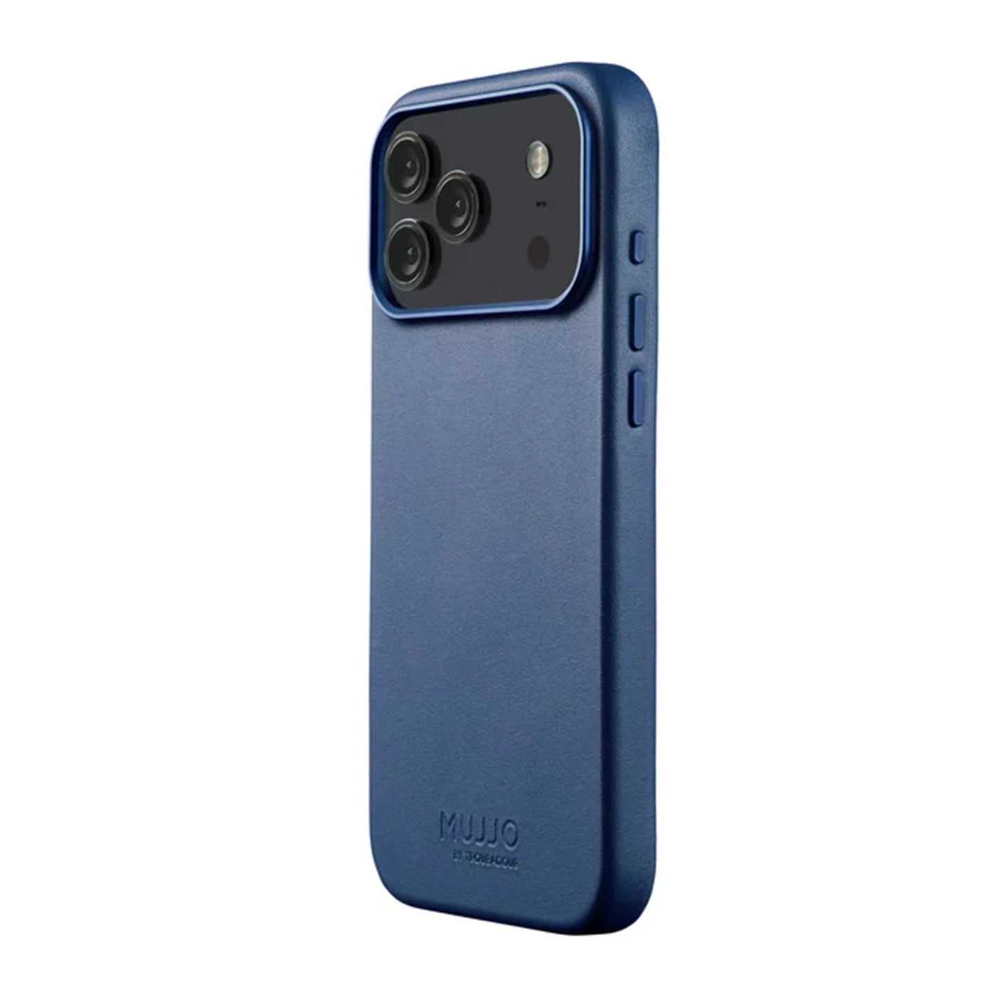 iPhone 17 Pro Max Mujjo Full Leather w/MagSafe Case - Basalt - 15-15007