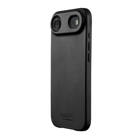 iPhone Air Mujjo Full Leather w/MagSafe Case - Black - 15-15009