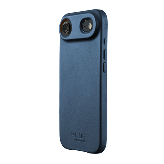 iPhone Air Mujjo Full Leather w/MagSafe Case - Basalt - 15-15010