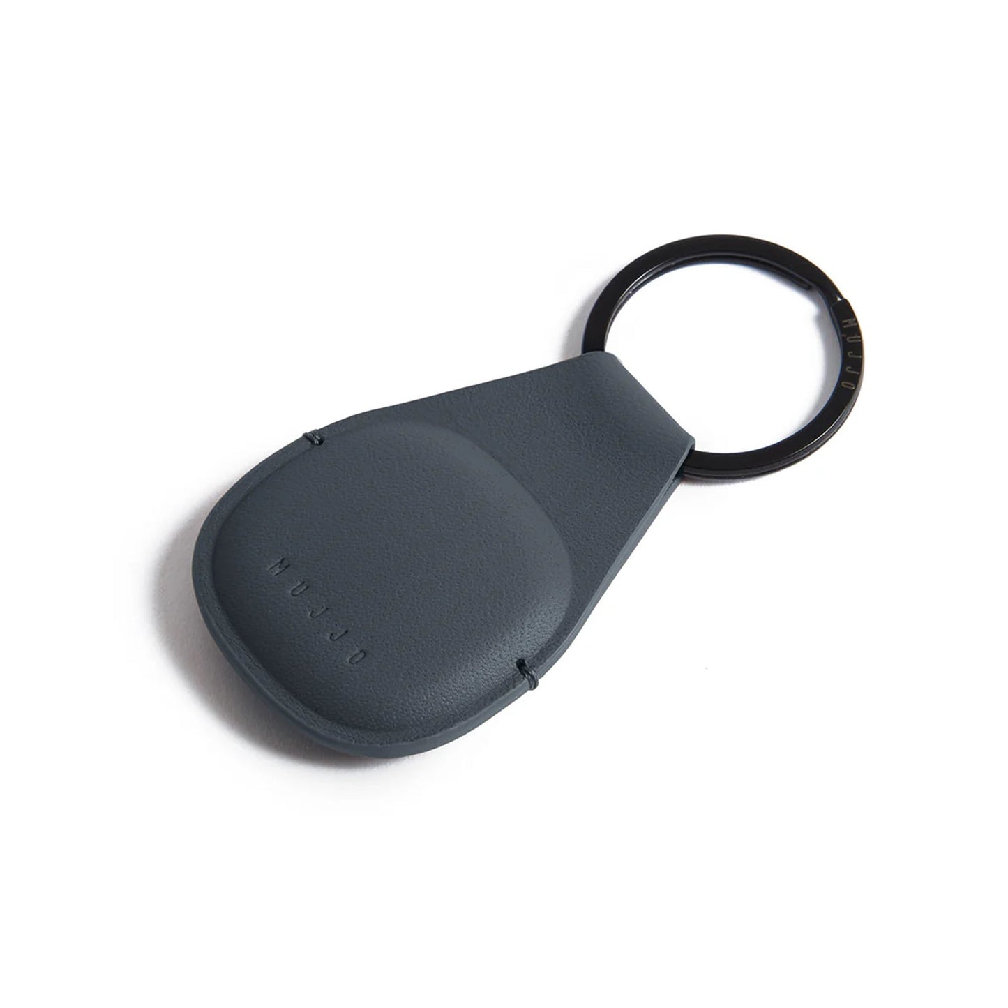 Apple Airtag Mujjo Airtag Leather Keychain - Basalt - 15-15013