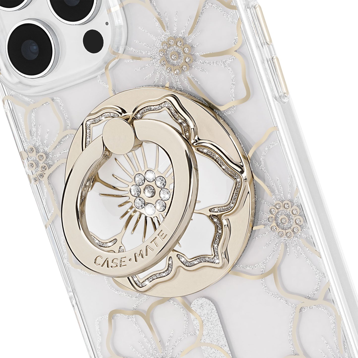 Case-Mate Magnetic Ring Stand - Floral Gems - 15-15036
