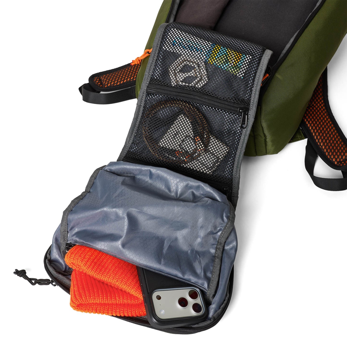 UAG Civilian Backpack 20L - Olive Drab/Orange - 15-15041