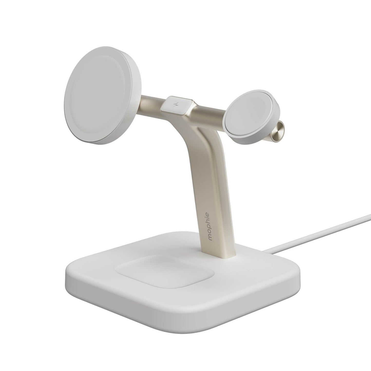 Mophie Wireless 3in1 Qi2 Charging Stand - White - 15-15073