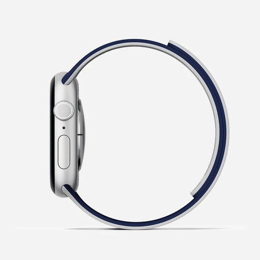 Apple Watch 42mm MOFT Snap Duo Watch Band - Wade Blue/Echo Grey - 15-15081