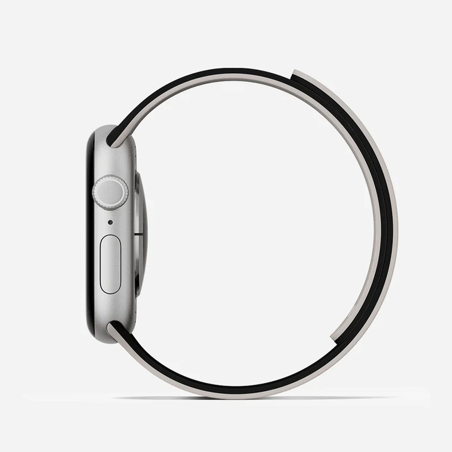 Apple Watch 46mm MOFT Snap Duo Watch Band - Vast Black/Stardust - 15-15085