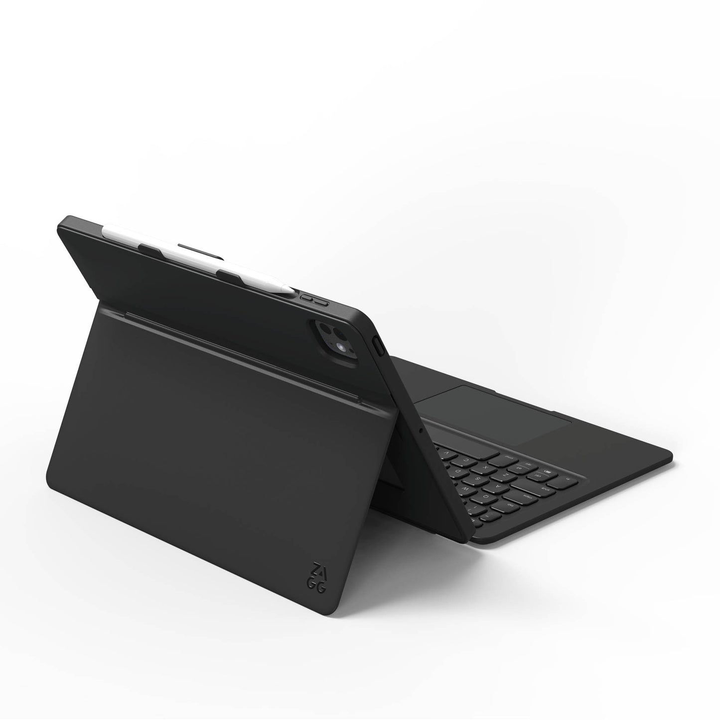 iPad Air 13-in M4/M3/M2 ZAGG Pro Keys Connect Keyboard - Black - 15-15106