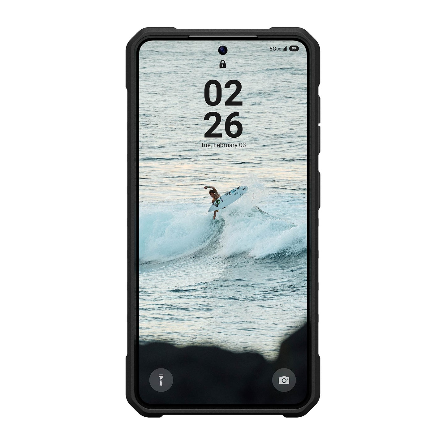Samsung Galaxy S26 UAG Pathfinder Clear w/Magnet Case - Ash/Black - 15-15127