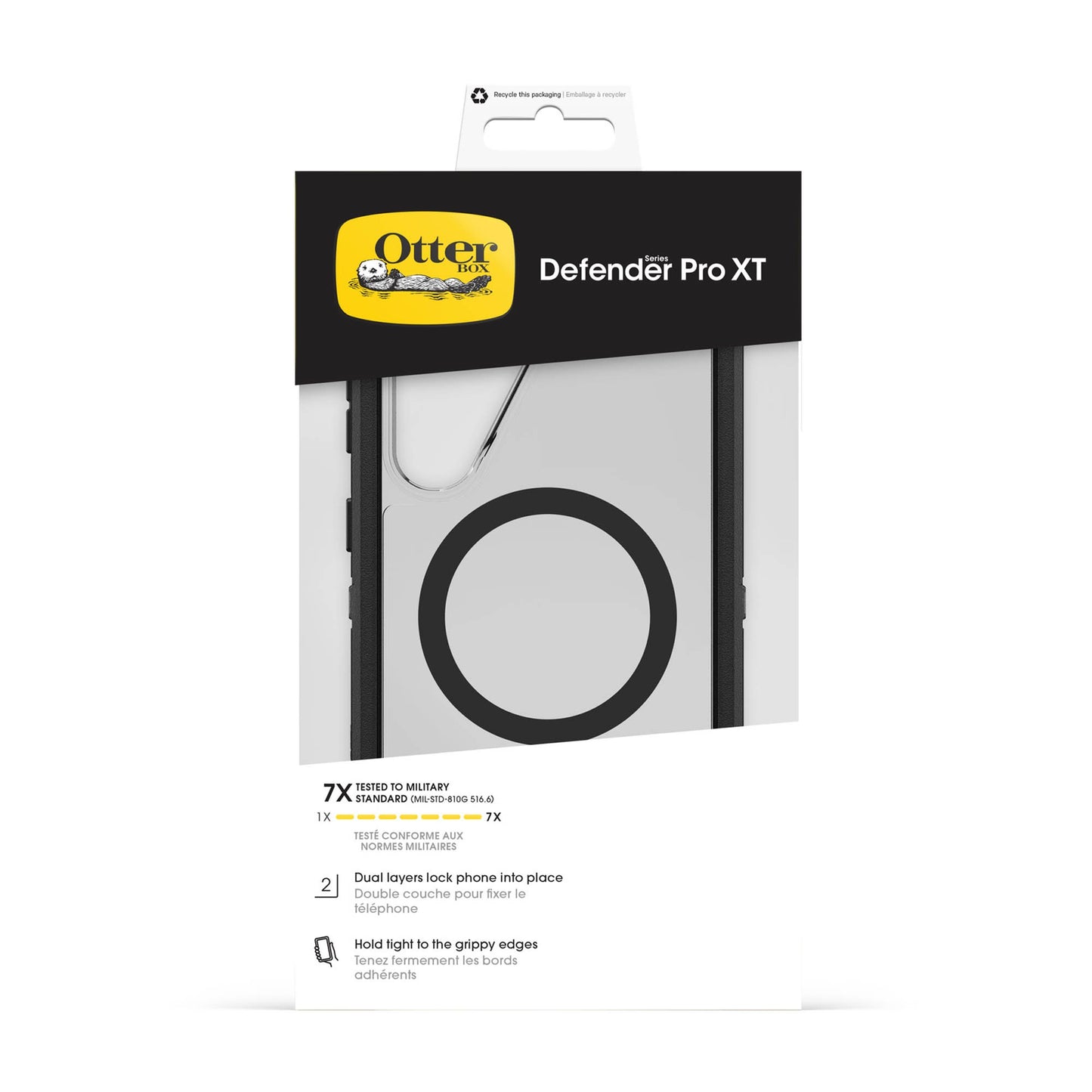 Samsung Galaxy S26+ Otterbox Defender Pro XT w/Magnets Case - Dark Side - Black - 15-15198