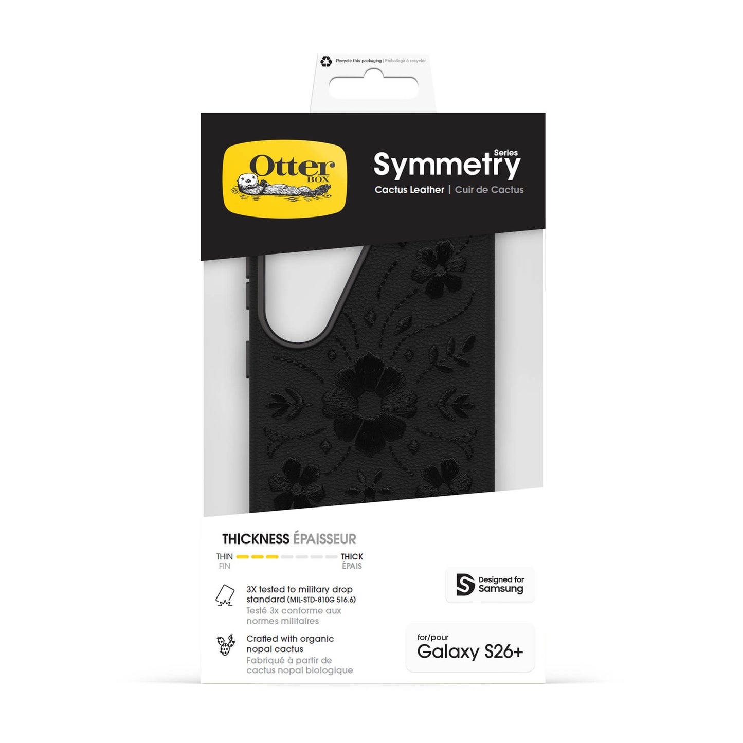 Samsung Galaxy S26+ Otterbox Symmetry Cactus Leather Case - Embroidery - 15-15207