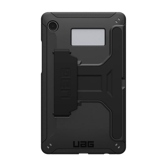 Samsung Galaxy Tab A11 UAG Scout w/Kickstand and Handstrap Case - Black - 15-15229