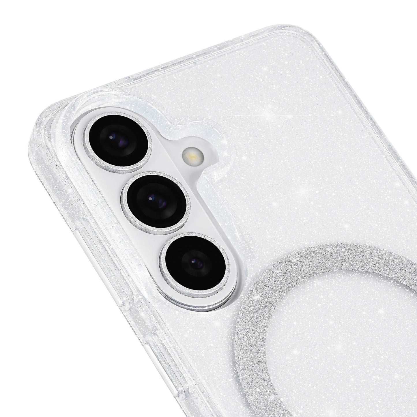 Samsung Galaxy S26 Case-Mate Twinkle w/Magnet Case - Twilight Silver - 15-15232