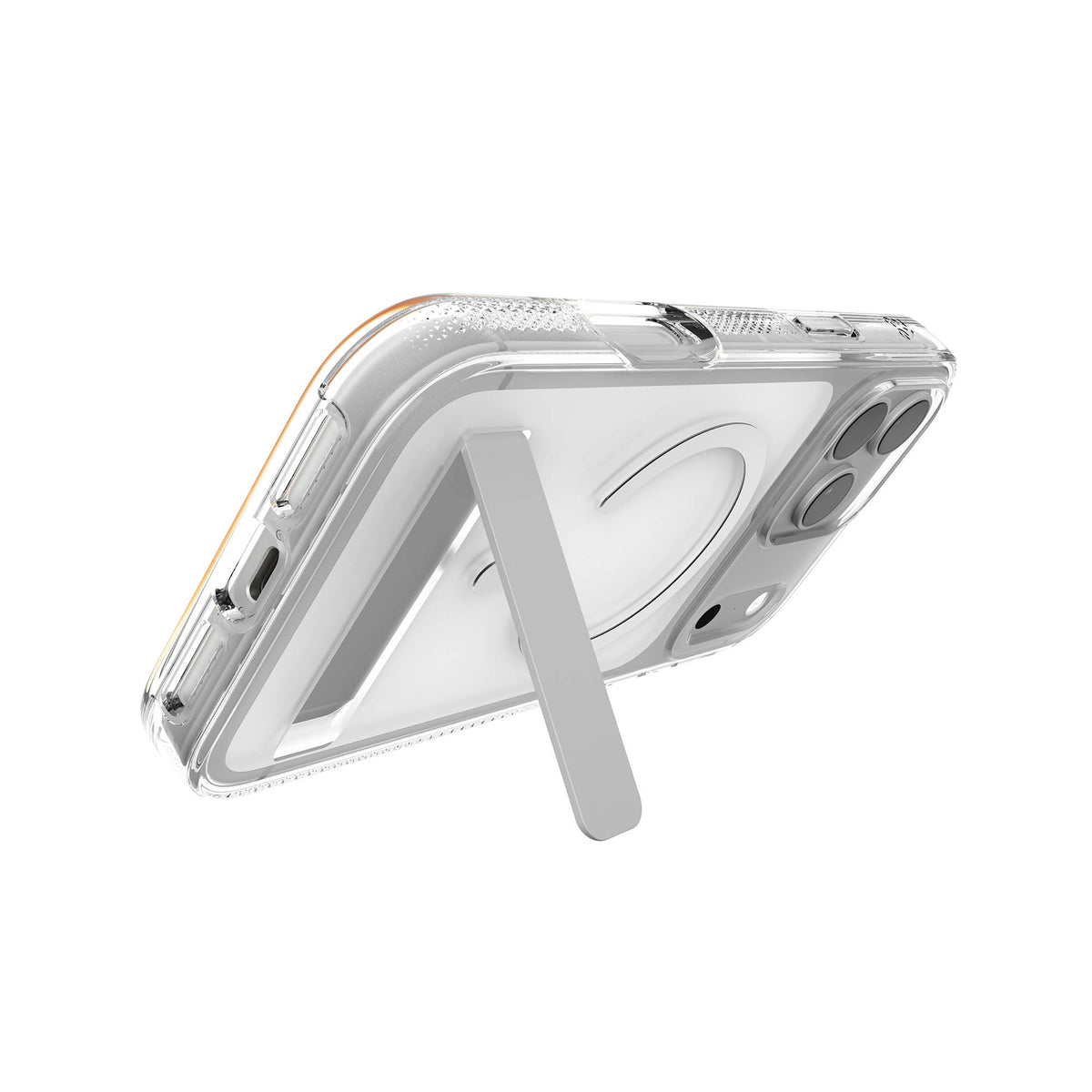 iPhone 18 Pro Max/17 Pro Max ZAGG Graphene Crystal Palace Snap Kickstand Case - Clear - 15-15270