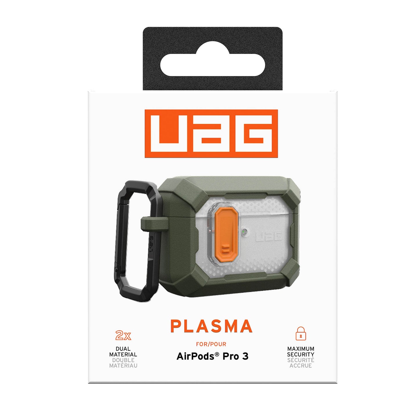 Airpods Pro 3rd Gen UAG Plasma Case - Olive - 15-15282