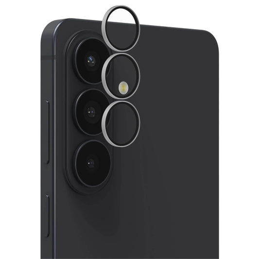 Samsung Galaxy S26 ZAGG InvisibleShield Glass Elite Camera Rings Lens Protector - Silver - 15-15306