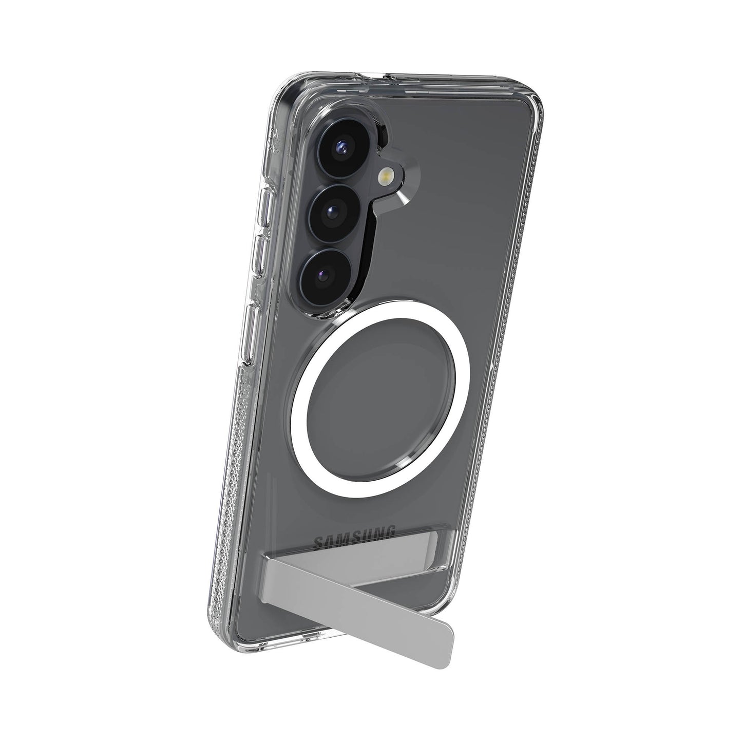 Samsung Galaxy S26 ZAGG Graphene Crystal Palace Snap Kickstand Case - Clear - 15-15309