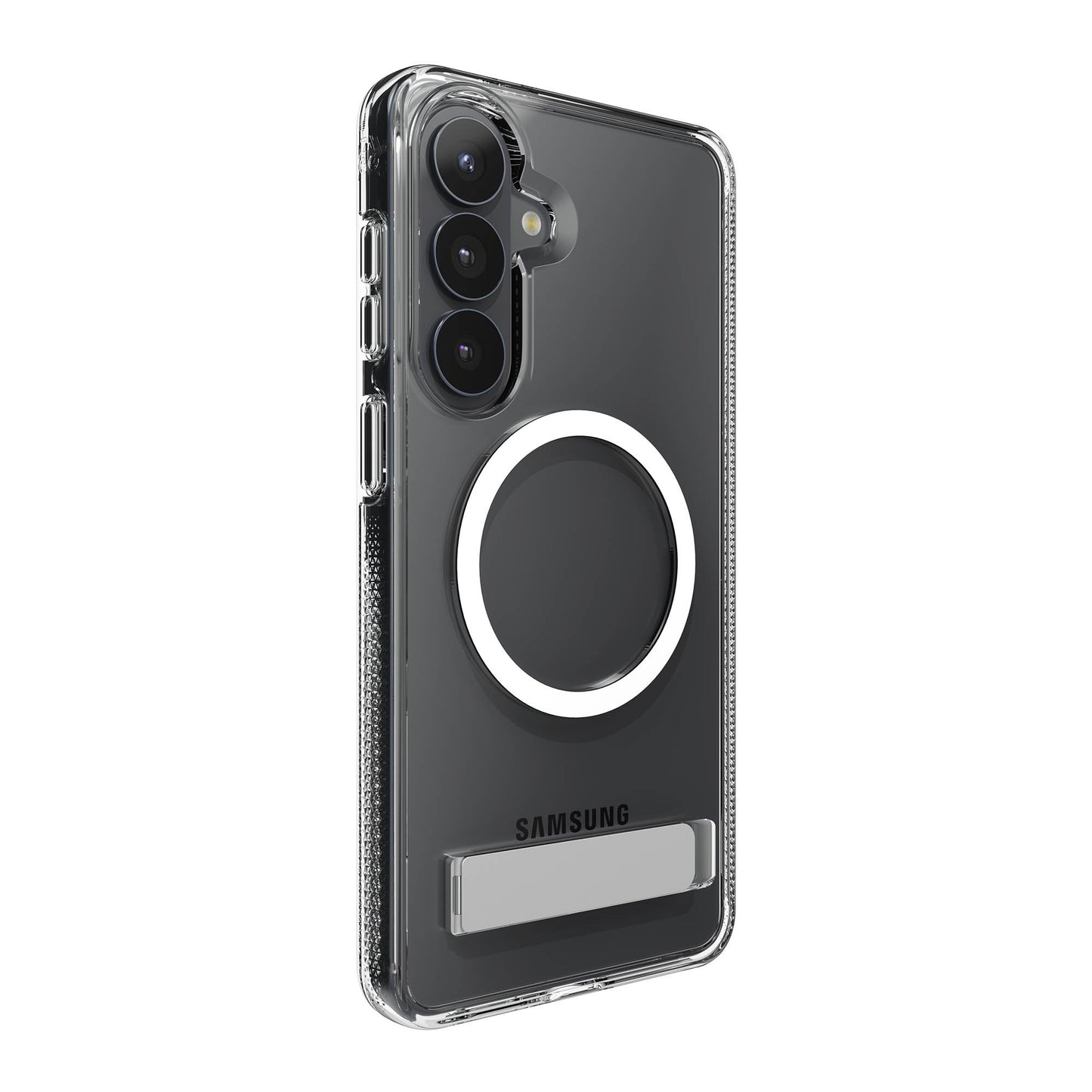 Samsung Galaxy S26+ ZAGG Graphene Crystal Palace Snap Kickstand Case - Clear - 15-15318