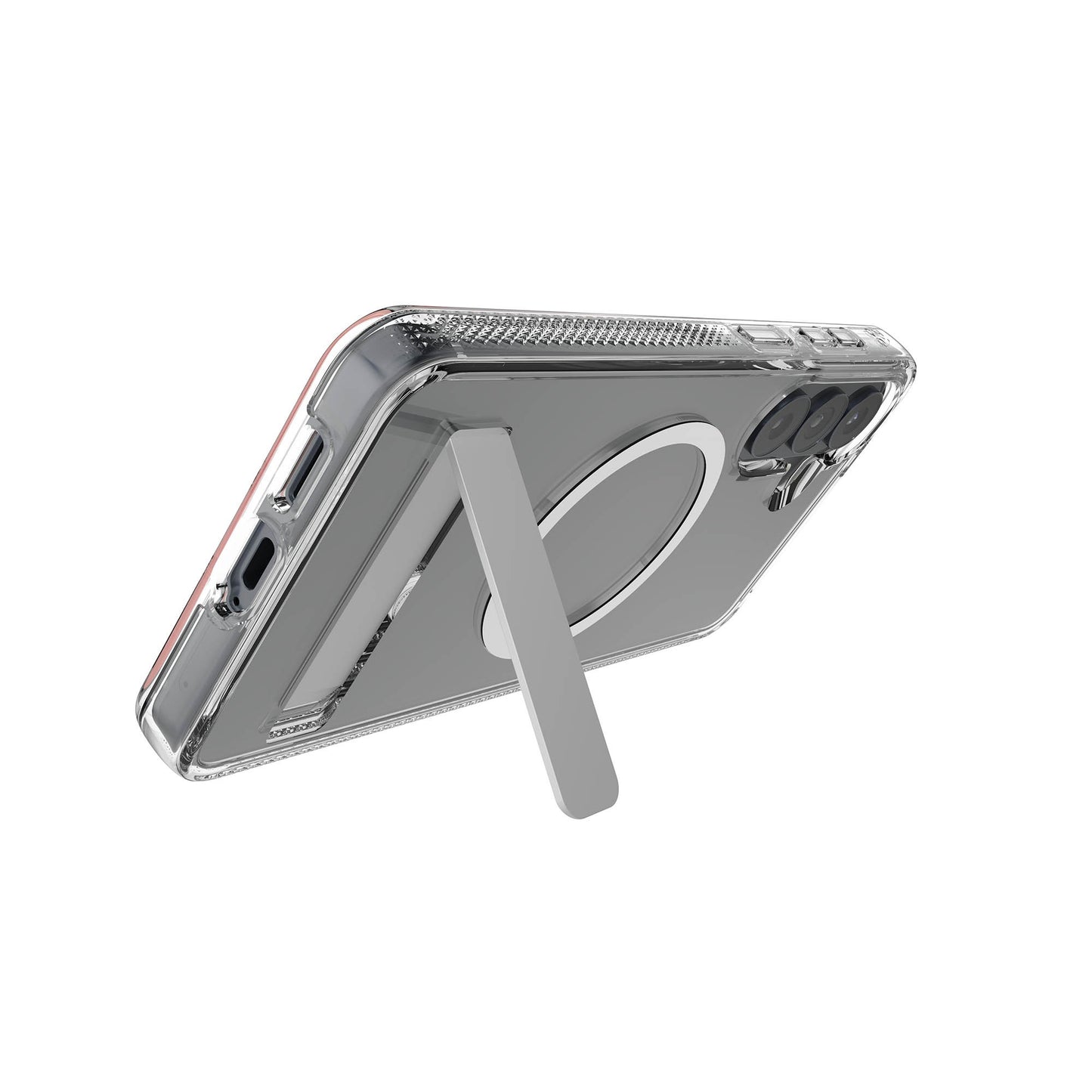 Samsung Galaxy S26+ ZAGG Graphene Crystal Palace Snap Kickstand Case - Clear - 15-15318
