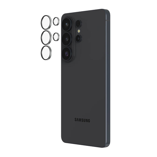 Samsung Galaxy S26 Ultra ZAGG InvisibleShield Glass Elite Camera Rings Lens Protector - Silver - 15-15322