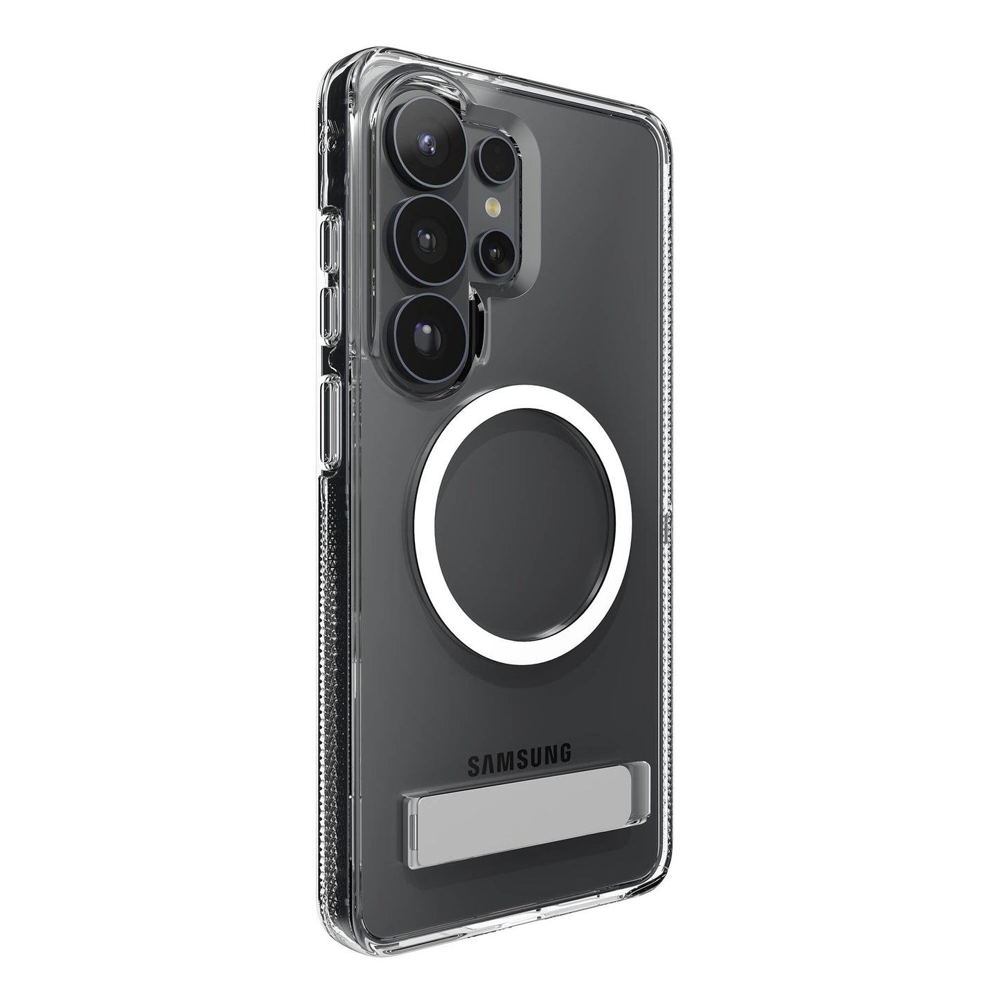 Samsung Galaxy S26 Ultra ZAGG Graphene Crystal Palace Snap Kickstand Case - Clear - 15-15324