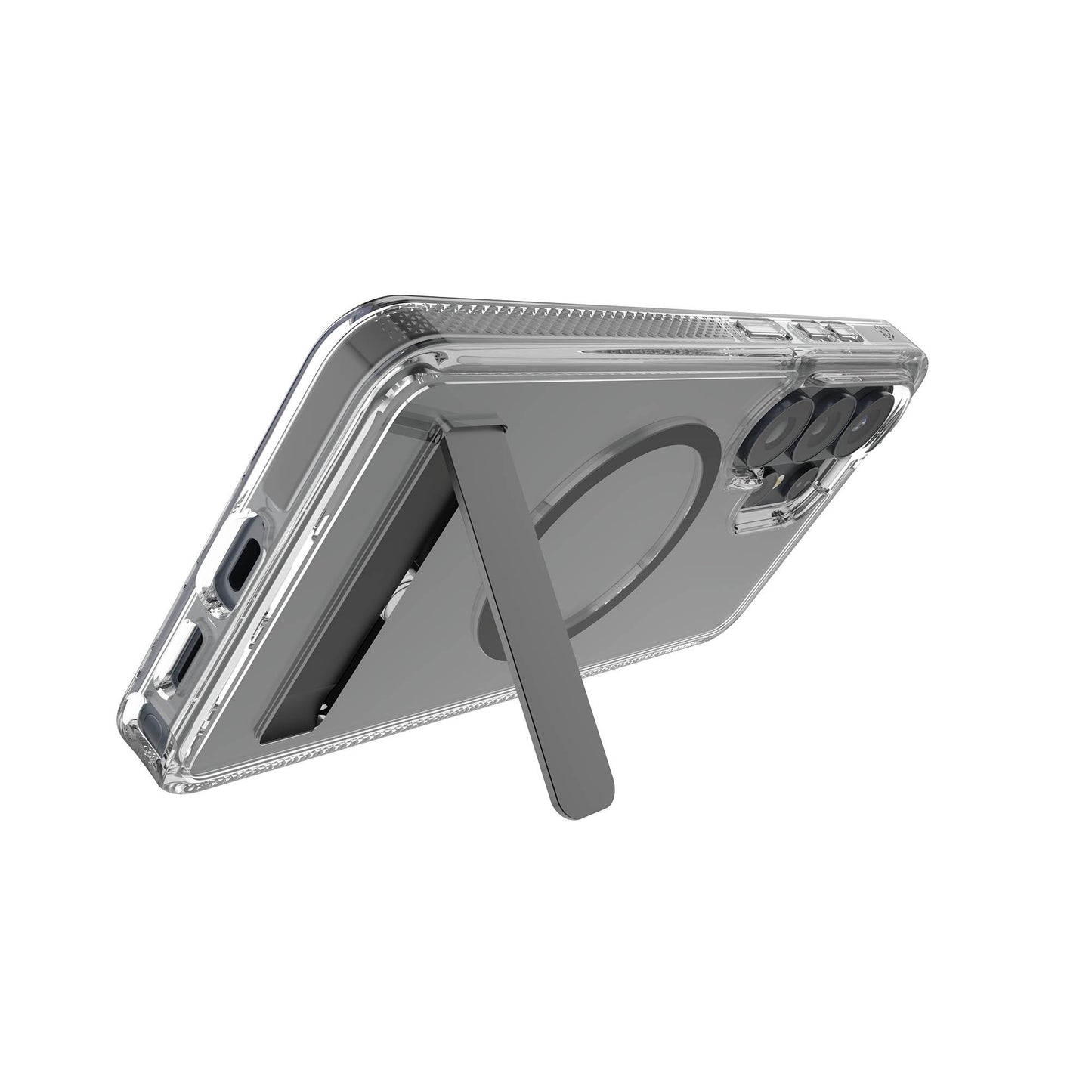 Samsung Galaxy S26 Ultra ZAGG Graphene Santa Cruz Snap Kickstand Case - Black - 15-15325
