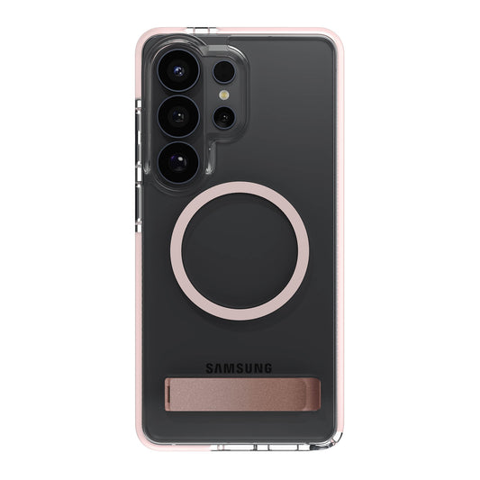 Samsung Galaxy S26 Ultra ZAGG Graphene Santa Cruz Snap Kickstand Case - Pink Sorbet - 15-15327