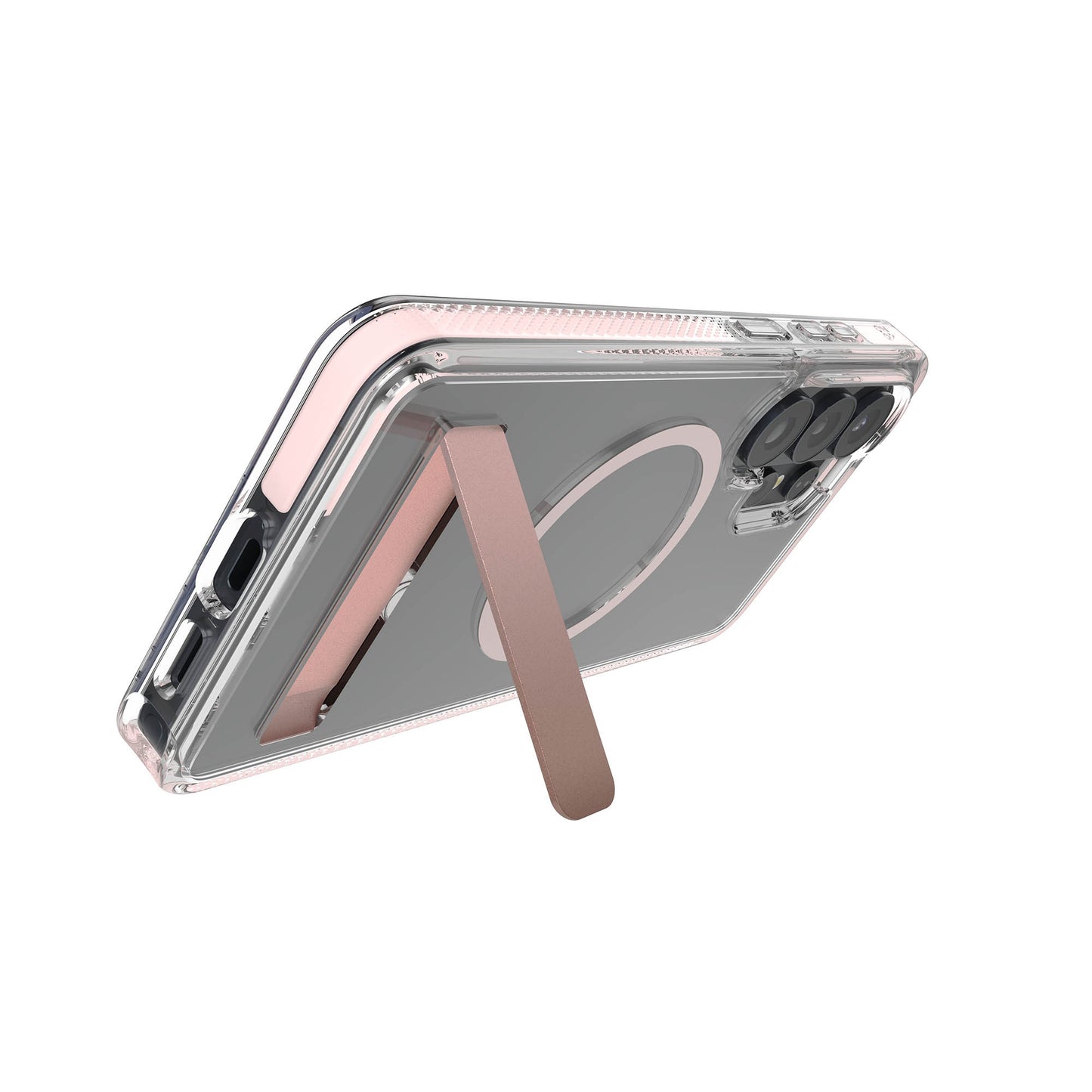 Samsung Galaxy S26 Ultra ZAGG Graphene Santa Cruz Snap Kickstand Case - Pink Sorbet - 15-15327