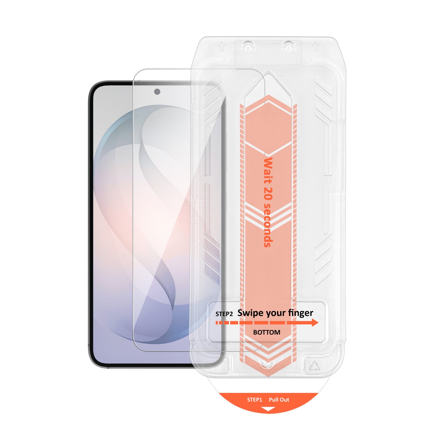 Samsung Galaxy S26 HyperGear Tempered Glass Screen Protector w/Dust-Free Install Tray - 15-15335