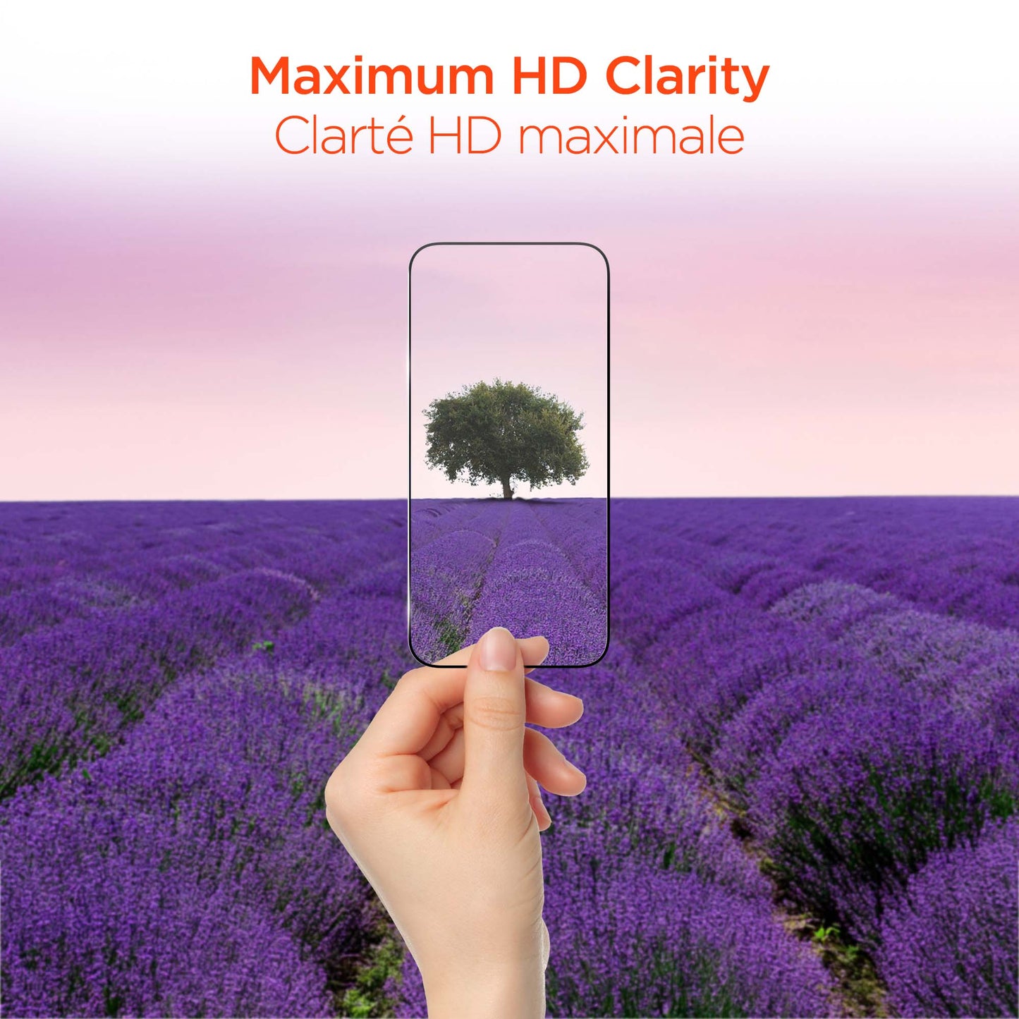 Samsung Galaxy S26 Ultra HyperGear Edge-to-Edge Glass Screen Protector w/Dust-Free Install Tray - 15-15340