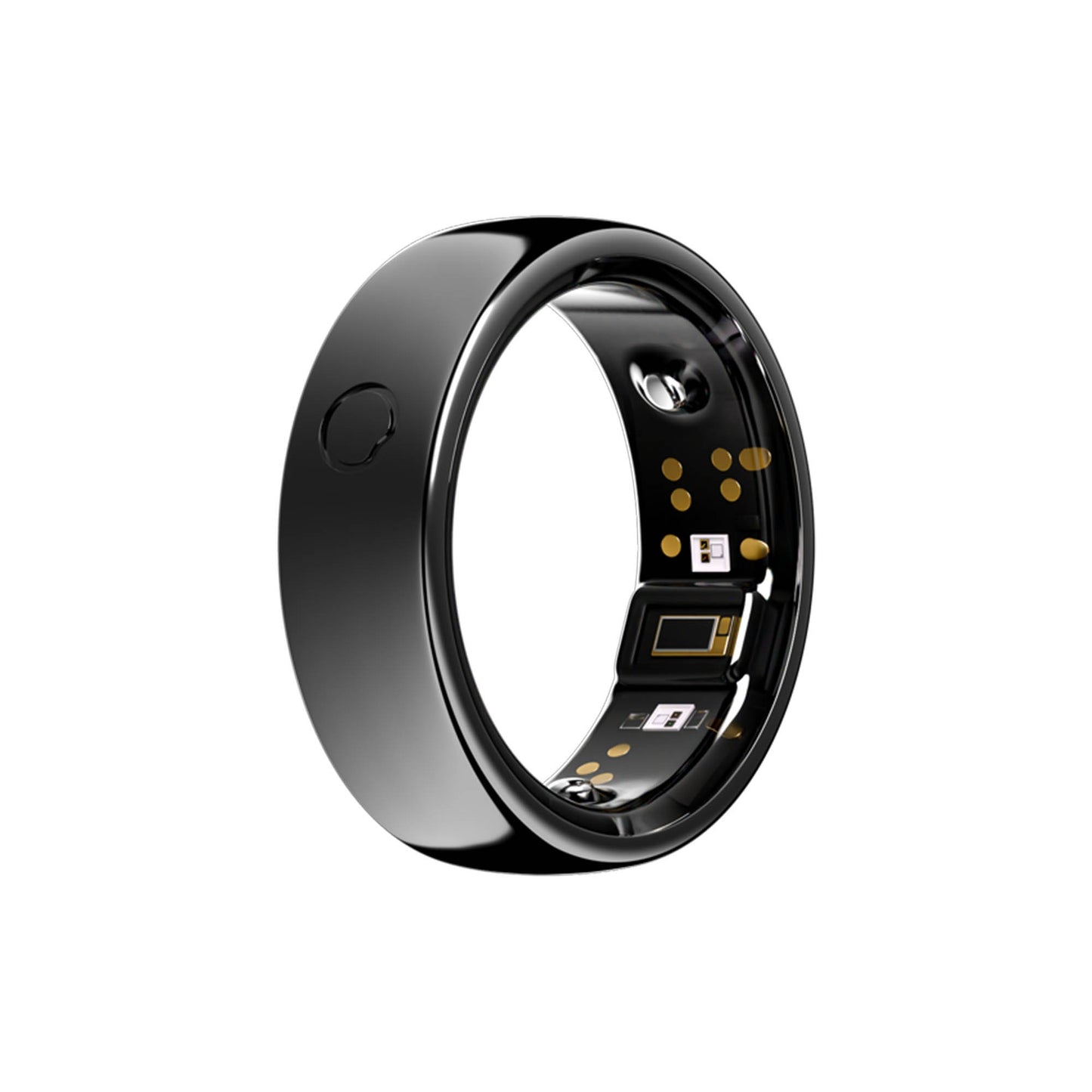 Circular Ring 2 Size 7 - Black - 15-15368