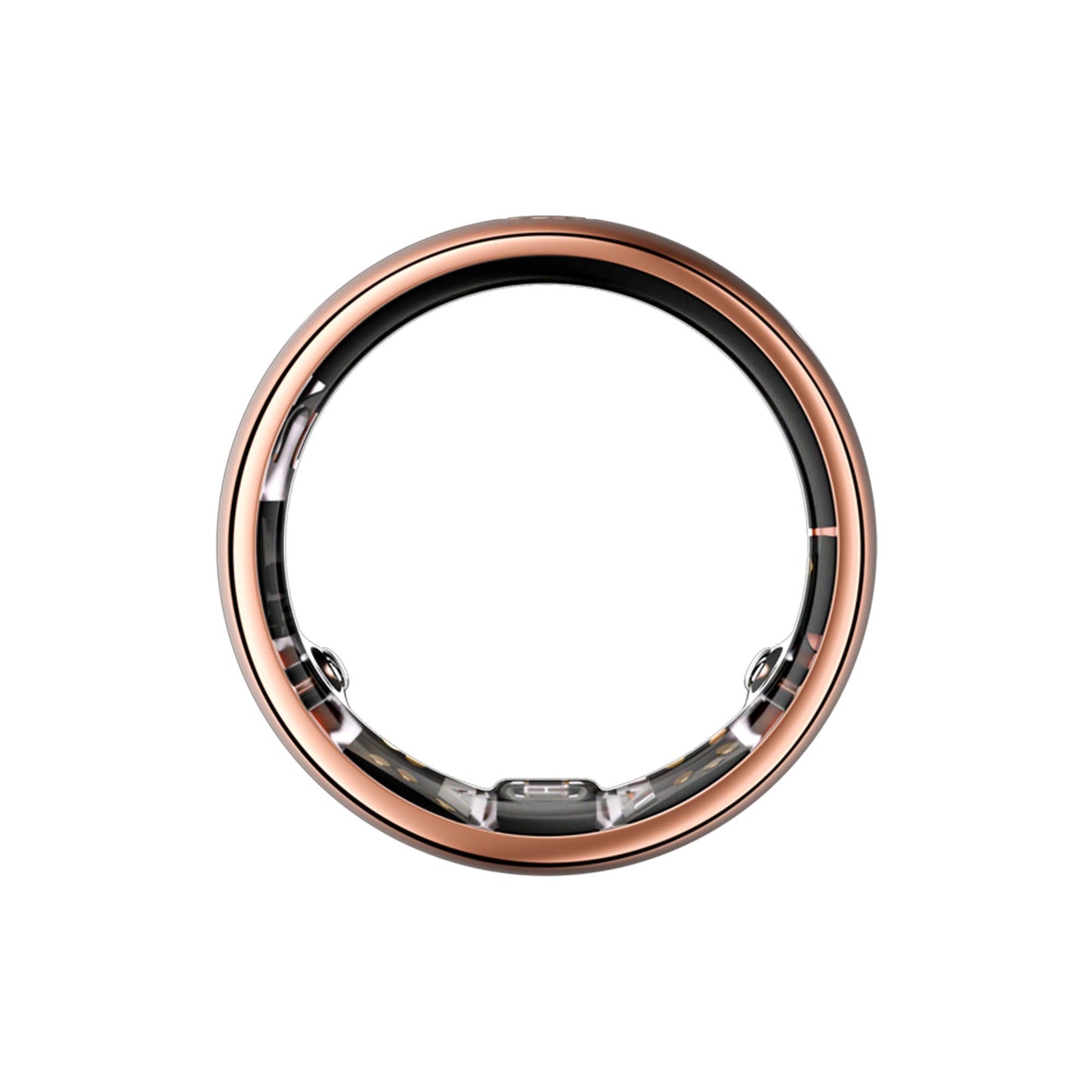Circular Ring 2 Size 10 - Rose Gold - 15-15389