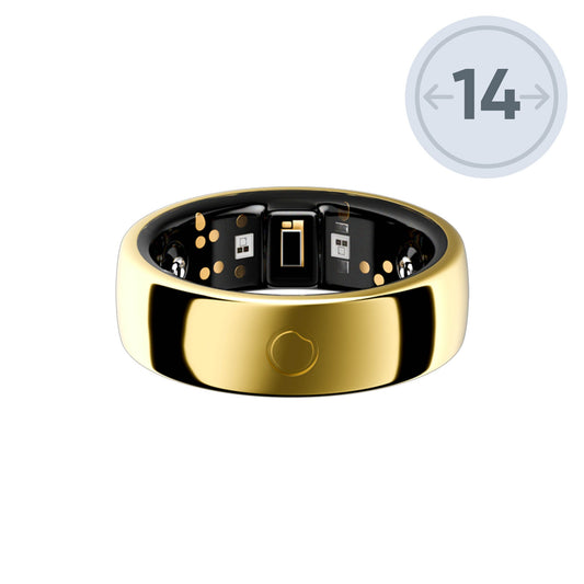 Circular Ring 2 Size 14 - Gold - 15-15402