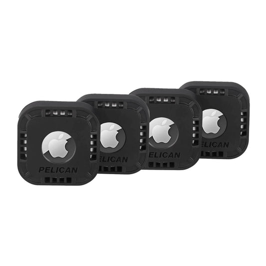 Apple AirTag Pelican Protector Sticker Mount 4pk - Black - 15-15470