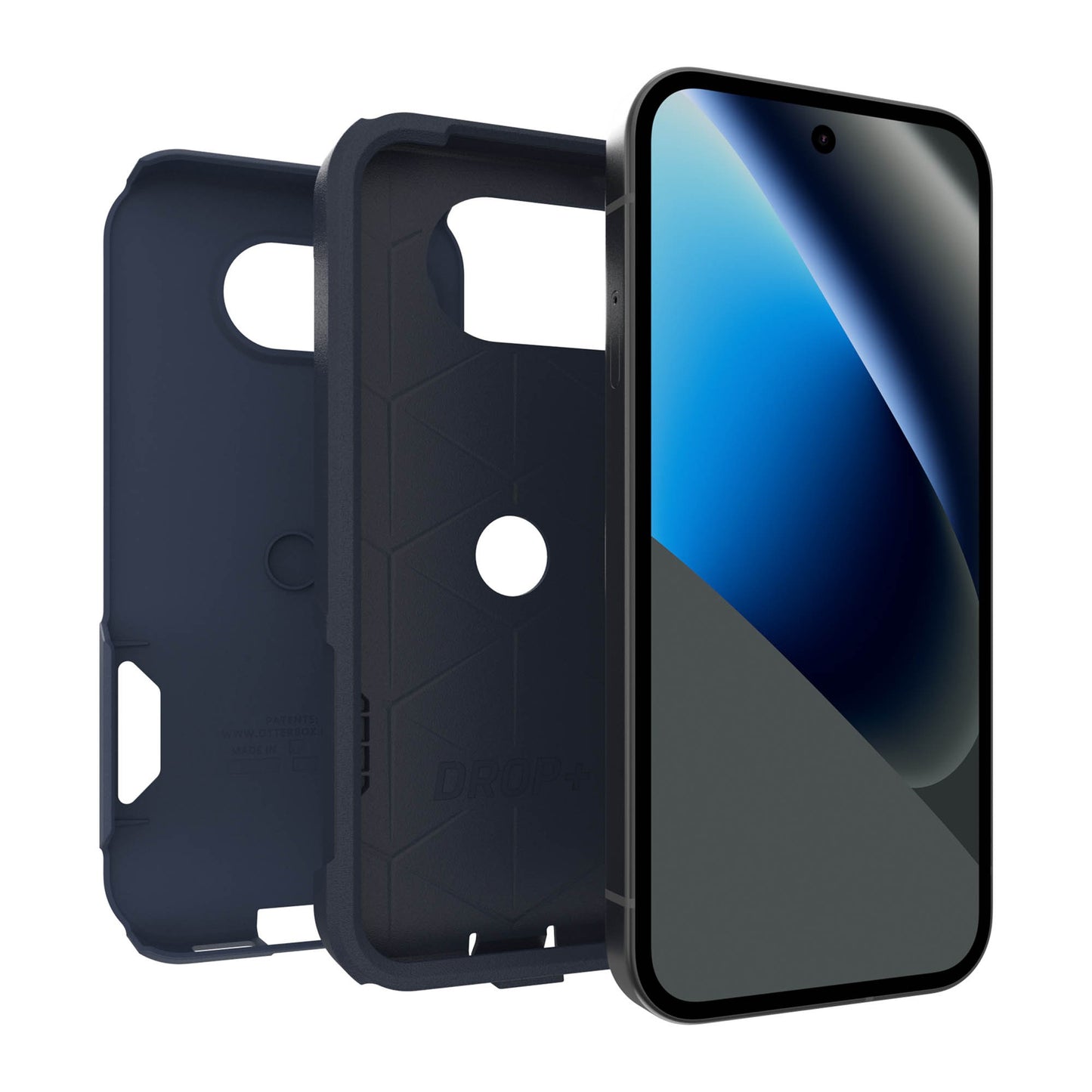 Google Pixel 10a Otterbox Commuter Series Case - Blue Sentiment - 15-15527